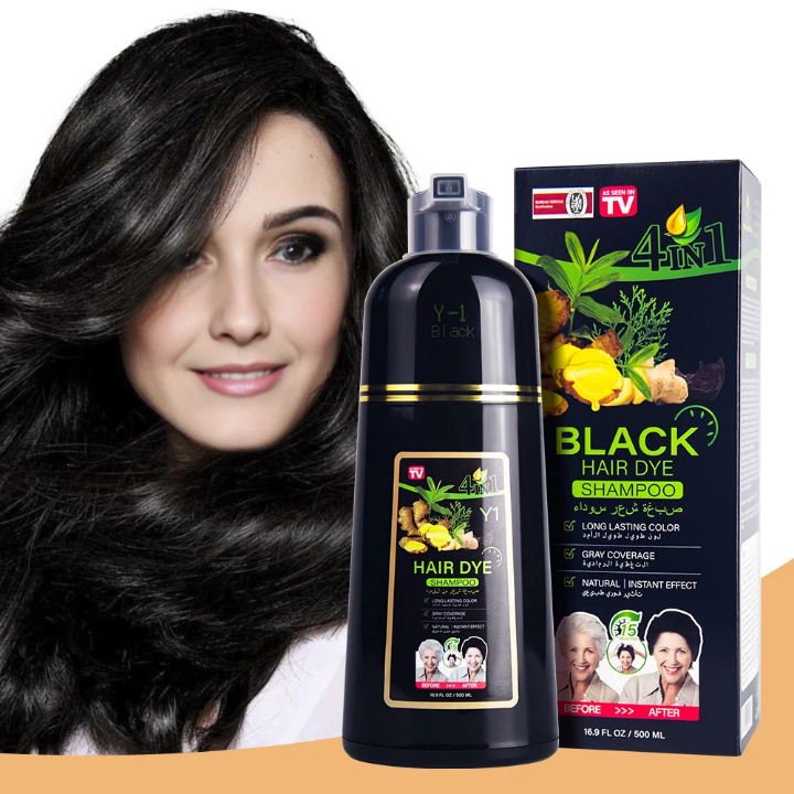 Découvrez la puissance de Black Hair Dye 3 en 1