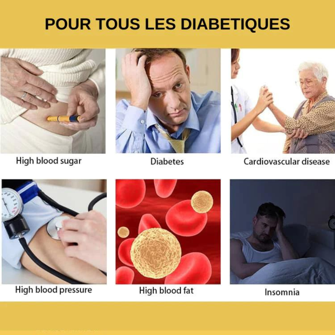 ADIEU LE DIABÈTE ET L'HYPERTENSION