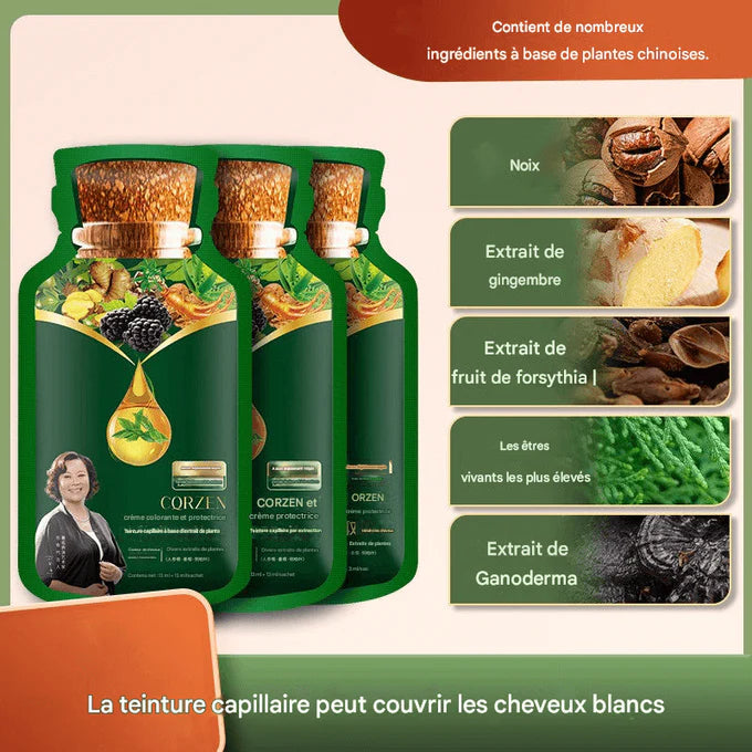 Shampooing Teinture 100% Plantes – Résultat en 5 Minutes ! Efficacité Testée et Prouvée