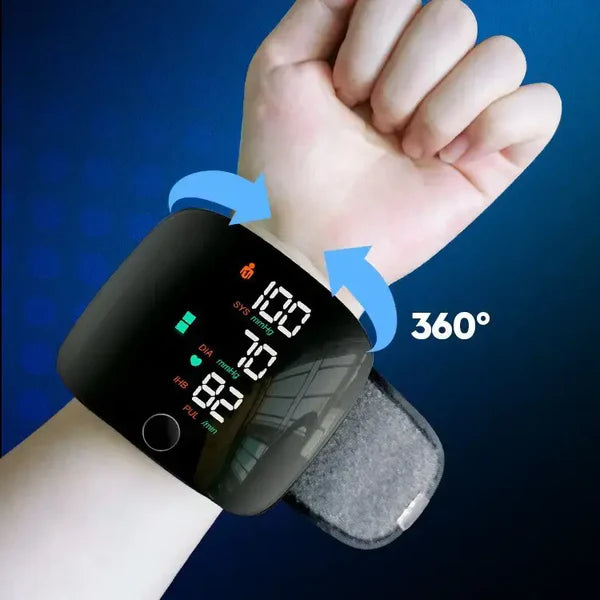 Tensiomètre Poignet Portable et Rechargeable Avec Écran LED : Précision Et Facilité D'utilisation/Sénégal