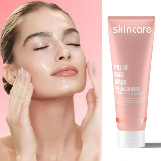 Masque Peel Off Enveloppant de Nuit au Collagène La beauté à un prix