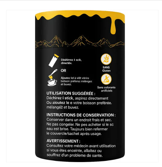 Himalayan shilajit honey sticks