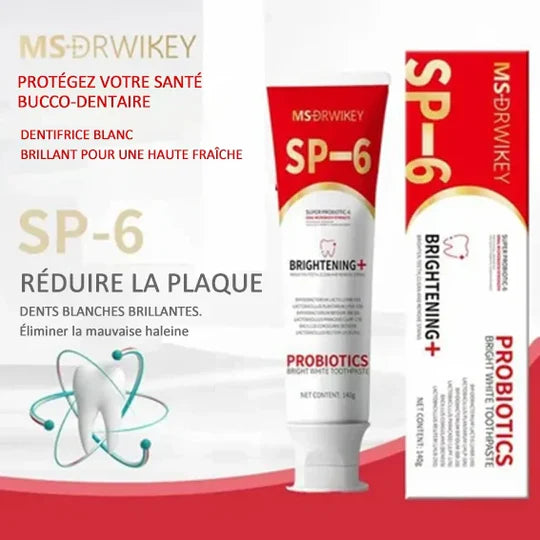 🔥Dentifrice SP-6 pour la gestion de la santé bucco-dentaire, haleine fraîche